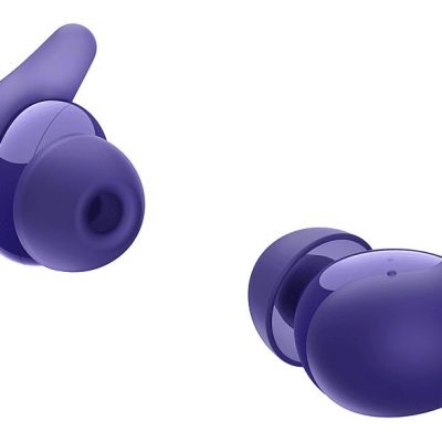 Auriculares True Wireless - Sony LinkBuds Fit, Cancelación de ruido (Noise Cancelling), Bluetooth, HiRes, 21 horas, iOS y Android, Google, IPX4,Morado