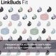 Auriculares True Wireless - Sony LinkBuds Fit, Cancelación de ruido (Noise Cancelling), Bluetooth, HiRes, 21 horas, iOS y Android, Google, IPX4,Morado