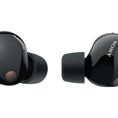 Auriculares True Wireless - Sony WF1000XM5B, Cancelación de ruido (Noise Cancelling), Hi-Res, Google assistant, Alexa, Siri, 24 horas, IPX4, Negro
