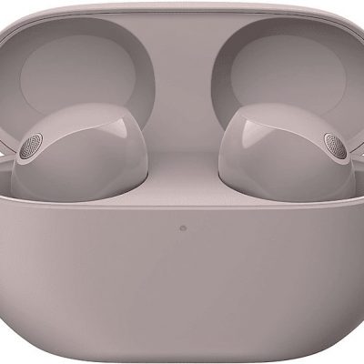 Auriculares True Wireless - Sony WF1000XM5P, Cancelación de ruido (Noise Cancelling), Hi-Res, Google assistant, Alexa, Siri, 24 horas, IPX4, Rosa