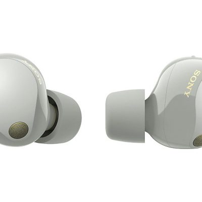 Auriculares True Wireless - Sony WF1000XM5S, Cancelación de ruido (Noise Cancelling), Hi-Res, Google assistant, Alexa, Siri, 24 horas, IPX4, Plata