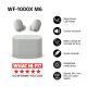 Auriculares True Wireless - Sony WF1000XM6, Cancelación de ruido (ANC), Hi-Res, Bluetooth, Llamadas nítidas, 24 horas, IPX4, iOS/Android, Plata