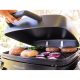 Barbacoa - Cecotec PerfectCountry 2000 EasyMove, Barbacoas eléctricas, 2000 W, Placa extraíble y apta para el lavavajillas
