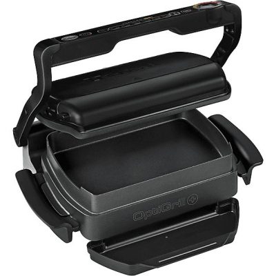 Barbacoa eléctrica - TEFAL GC7148, 2000 W, Negro