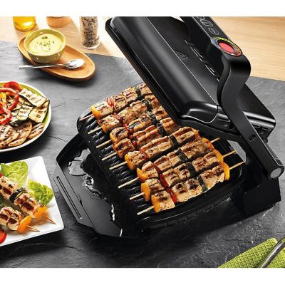 Barbacoa eléctrica - TEFAL GC7148, 2000 W, Negro
