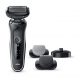Barbero - BRAUN 50-W4650cs, 50 Min., carga rápida, lavable, afeitado en seco, afeitado en húmedo, Blanco