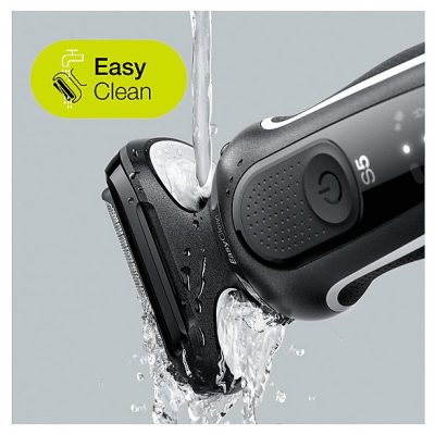 Barbero - BRAUN 50-W4650cs, 50 Min., carga rápida, lavable, afeitado en seco, afeitado en húmedo, Blanco