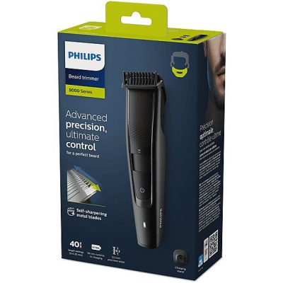 Barbero - PHILIPS BT5515/20 SISTEMA LIFT&TRIM PRO, 90 Min., 40 niveles, Negro
