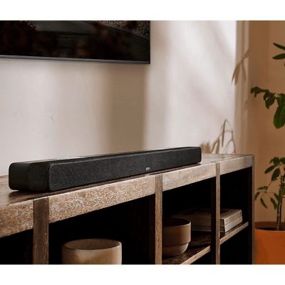 Barra de sonido con subwoofer - DENON DHTS517BKE2, Bluetooth, Subwoofer Inalámbrico, Negro