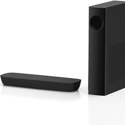 Barra de sonido con subwoofer - PANASONIC SC-HTB254EGK, Bluetooth, Subwoofer Inalámbrico, 120 W, Negro