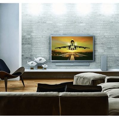 Barra de sonido con subwoofer - PHILIPS TAB8505/10, Bluetooth, Subwoofer Inalámbrico, 200 W, Amazon Alexa, Google Assistant, Plata