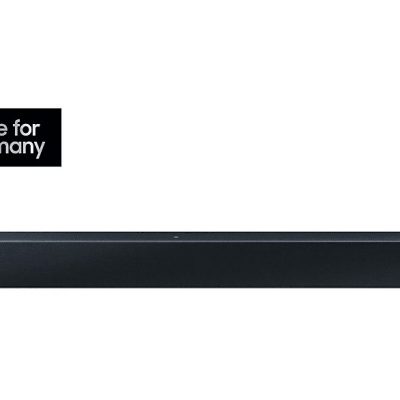 Barra de sonido con subwoofer - SAMSUNG HW-C410G/ZG, Bluetooth, Subwoofer No, 40 W, Negro, Titanio