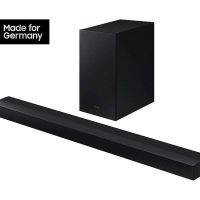 Barra de sonido con subwoofer - SAMSUNG HW-C460G/ZG, Bluetooth, Subwoofer No, 520 W, Negro