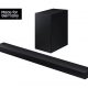 Barra de sonido con subwoofer - SAMSUNG HW-C460G/ZG, Bluetooth, Subwoofer No, 520 W, Negro