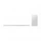 Barra de sonido con subwoofer - SAMSUNG HW-S701D/ZF, Bluetooth, Subwoofer Inalámbrico, 5 W, Google Assistant, Blanco