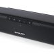 Barra de sonido con subwoofer - SHARP HT-SBW110, Bluetooth, Subwoofer Con cable, 180 W, Negro
