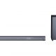 Barra de sonido con subwoofer - SHARP HT-SBW460, Bluetooth, Subwoofer Inalámbrico, 440 W, Metálico