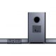 Barra de sonido con subwoofer - SHARP HT-SBW460, Bluetooth, Subwoofer Inalámbrico, 440 W, Metálico