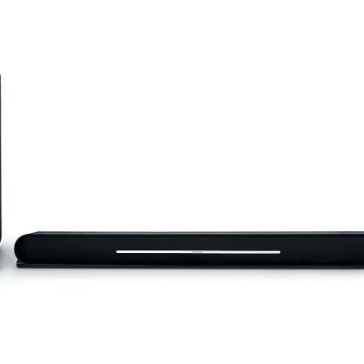 Barra de sonido con subwoofer - THOMSON SB600BTS, Bluetooth, Subwoofer Con cable, 80 W, Negro