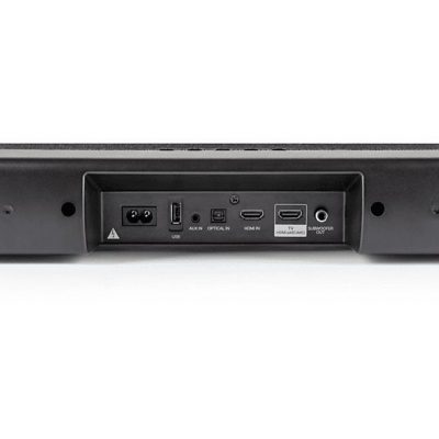 Barra de sonido - Denon DHT-S217, 2 Subwoofers, 4K UHD HDMI, Dolby Atmos, Bluetooth, Negro
