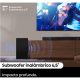Barra de sonido - Hisense AX5100Q, Bluetooth, Subwoofer Inalámbrico, 580 W, Hi- Concerto, HDMI eARC, Dolby Atmos, Negro