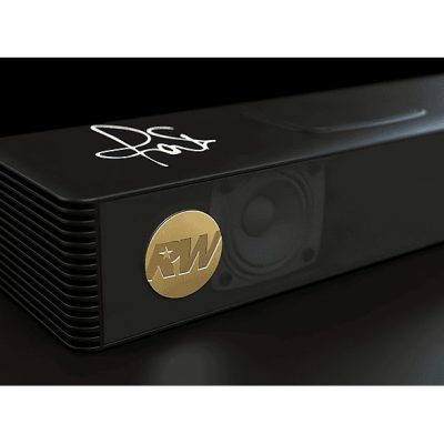 Barra de sonido - PEAQ PEB 512-RW, Bluetooth, Inalámbrico, 200W, Subwoofer, Dolby Atmos, Edición Robbie Williams, Negro