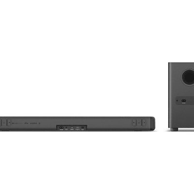 Barra de sonido - PHILIPS TAB5309/10, Bluetooth, Subwoofer Inalámbrico, 120 W, Gris oscuro