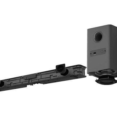 Barra de sonido - PHILIPS TAB5309/10, Bluetooth, Subwoofer Inalámbrico, 120 W, Gris oscuro