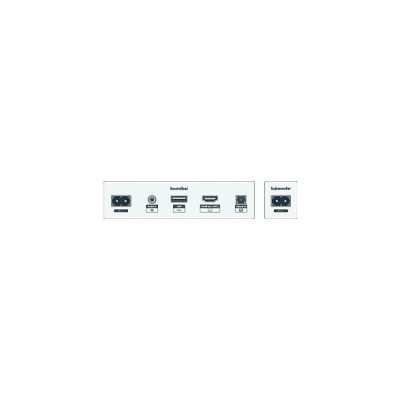 Barra de sonido - PHILIPS TAB5309/10, Bluetooth, Subwoofer Inalámbrico, 120 W, Gris oscuro