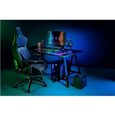 Barra de sonido - Razer Leviathan V2, Con Subwoofer,  Para PC, Bluetooth 5.2, Personalización RGB , 18 Zonas de iluminación, Negro