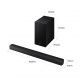 Barra de sonido - SAMSUNG HW-B450F/ZF, Bluetooth, Subwoofer Inalámbrico, 300 W, Negro