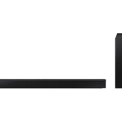 Barra de sonido - SAMSUNG HW-B650D, Bluetooth, Subwoofer Inalámbrico, 45 W, Amazon Alexa, Negro