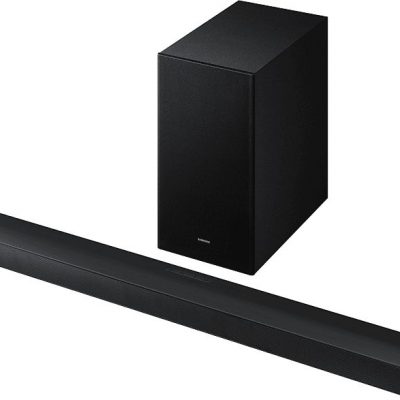 Barra de sonido - Samsung HW-B66CF/ZF, Bluetooth, Inalámbrico, 370 W, Subwoofer y Dolby Atmos, 3.1 canales, Negro