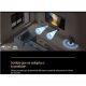 Barra de sonido - Samsung HW-B66CF/ZF, Bluetooth, Inalámbrico, 370 W, Subwoofer y Dolby Atmos, 3.1 canales, Negro