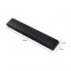 Barra de sonido - SAMSUNG HW-S60D, Bluetooth, Subwoofer No, 31 W, Amazon Alexa, Negro