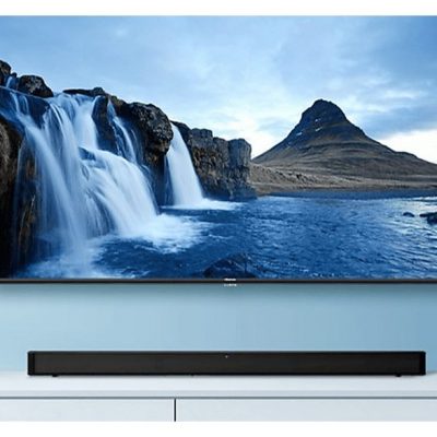 Barra de sonido sin subwoofer - HISENSE HS205G, Bluetooth, Subwoofer No, 120 W, Negro