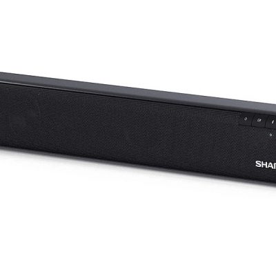 Barra de sonido sin subwoofer - SHARP HT-SB110, Bluetooth, Subwoofer No, 90 W, Negro