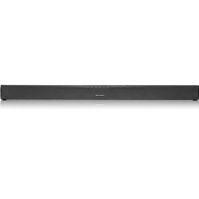 Barra de sonido sin subwoofer - SHARP HT-SB110, Bluetooth, Subwoofer No, 90 W, Negro