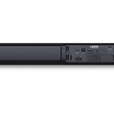 Barra de sonido sin subwoofer - SHARP HT-SB110, Bluetooth, Subwoofer No, 90 W, Negro