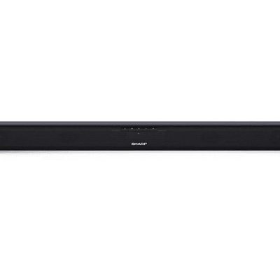 Barra de sonido sin subwoofer - SHARP HT-SB110, Bluetooth, Subwoofer No, 90 W, Negro