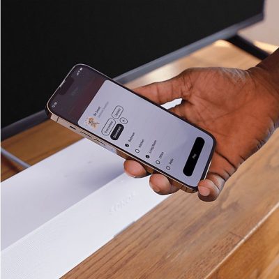Barra de sonido - Sonos Ray, WiFi, AirPlay 2, Control táctil, Luces LED, Negro
