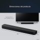Barra de sonido - Sony HT-S2000, 3.1 Canales, Dolby Atmos, DTS:X, Bluetooth, Subwoofer integrado dual, 350 W, Sonido envolvente, HDMI, Negro