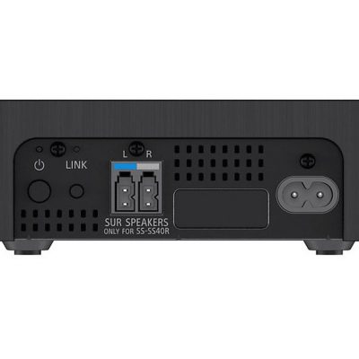 Barra de sonido - Sony HTS40R.CEL, Surround 5.1, Subwoofer, Altavoces traseros inalámbricos, HDMI, Bluetooth,  600 W, Negro