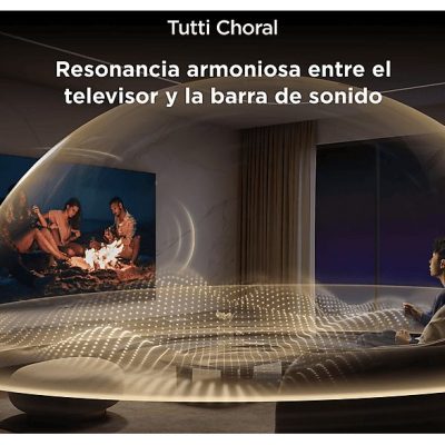 Barra de sonido - TCL Q65H, Bluetooth, Inalámbrico, 580W, Canal 5.1, Negro titantio
