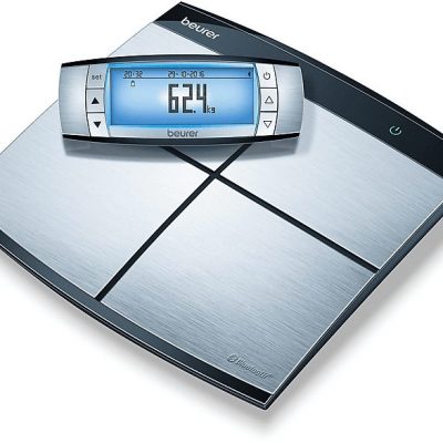 Báscula de baño - BEURER BF105 BT 77, Peso máximo 181 kg, Bluetooth, Inox