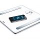 Báscula de baño - BEURER BF600, Peso máximo 180 kg, Indicador Masa Corporal (IMC), Bluetooth, blanco