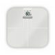 Báscula de baño - GARMIN 010-02294-13, Peso máximo 181,4 kg, Batería/s AAA, Indicador Masa Corporal (IMC), Bluetooth, Blanco