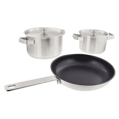 Batería de cocina - ELECTROLUX 902 979 821 3, 5 l, Acero inoxidable, Acero