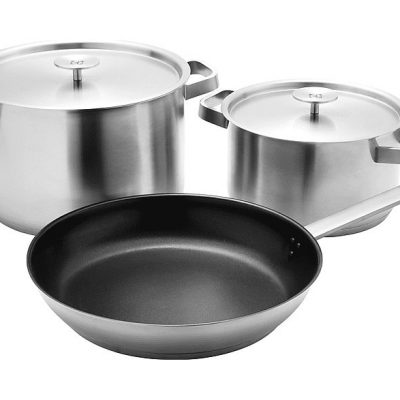 Batería de cocina - ELECTROLUX 902 979 821 3, 5 l, Acero inoxidable, Acero