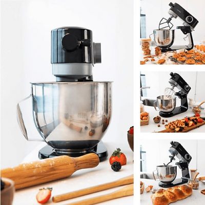 Batidora Amasadora - CECOTEC Twist&Fusion 4000 Luxury, 800 W, Multicolor